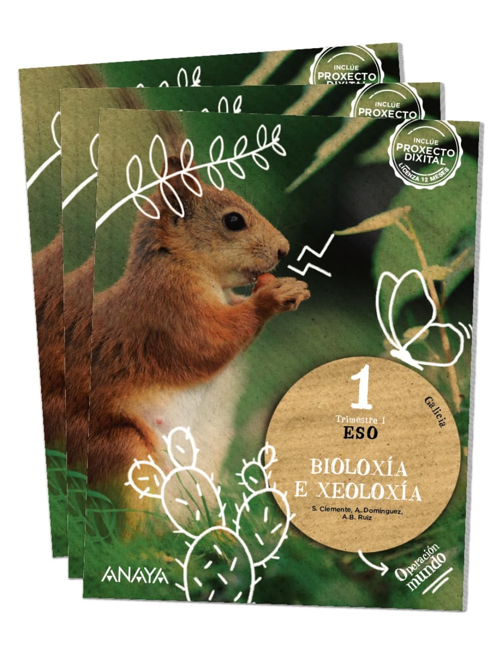 Libro: Bioloxía e Xeoloxía 1.