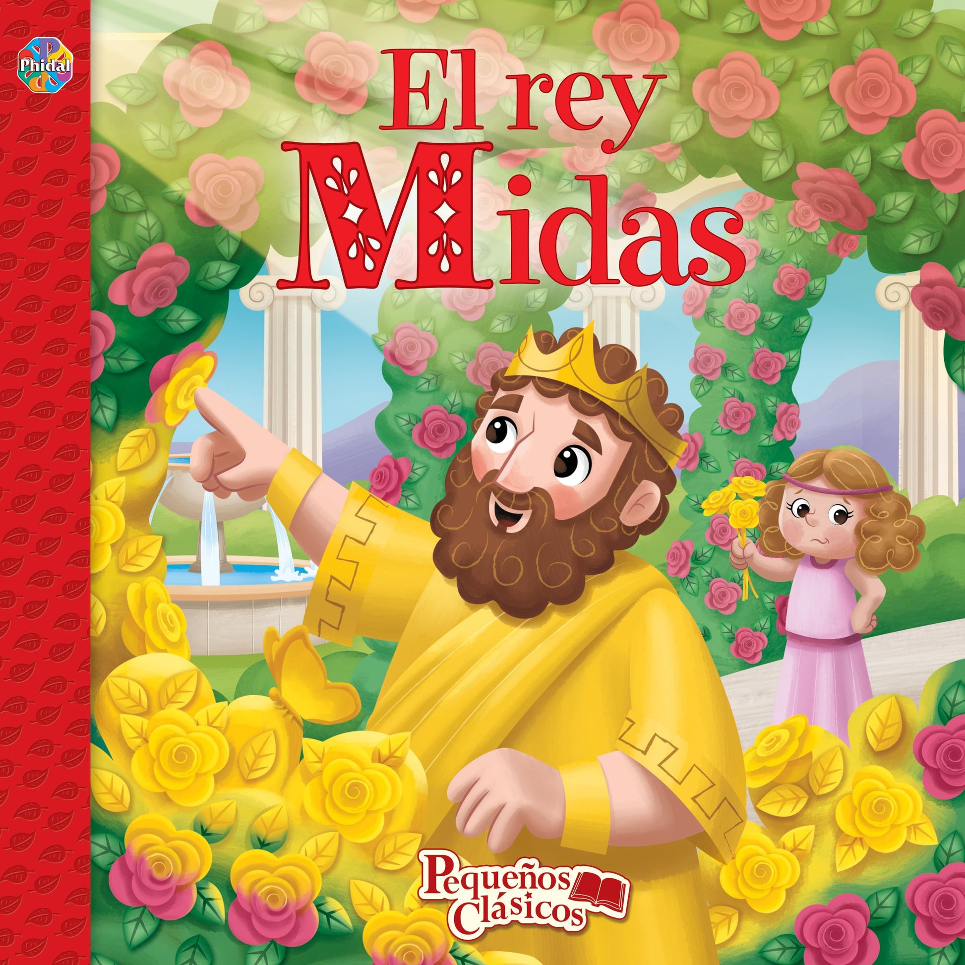 Libro: Phidal El Rey Midas Pequeños Clásicos - Cuentos para niños, libro de 24 páginas