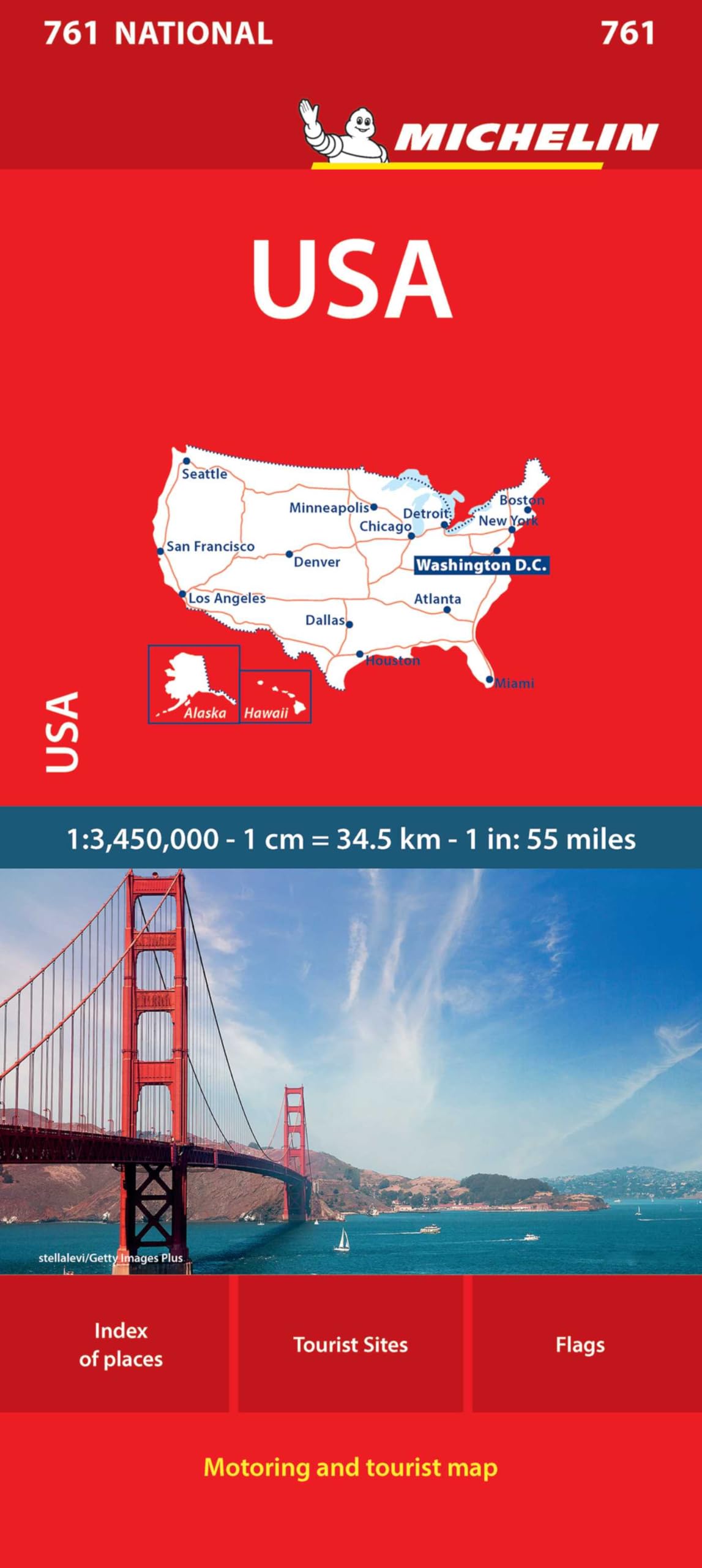 Libro: Michelin USA Road Map 761 (Maps/Country (Michelin))
