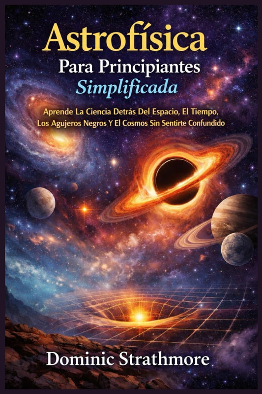 Astrofísica Para Principiantes Simplificada: Aprende La Ciencia Detrás Del Espacio, El Tiempo, Los Agujeros Negros Y El Cosmos Sin Sentirte Confundido