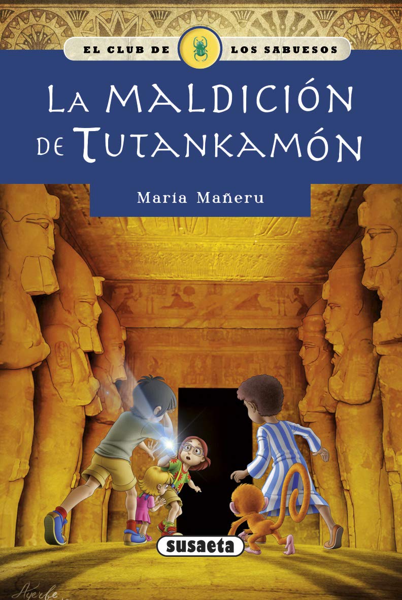 Libro: Susaeta - La maldición de Tutankamón (El club de los sabuesos)