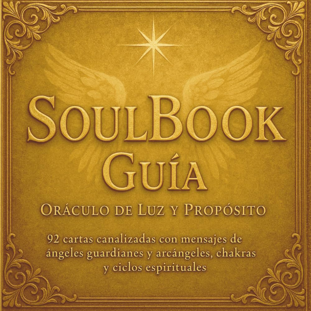 Libro: SoulBook Guía: Oráculo de Luz y Propósito, 92 cartas canalizadas con mensajes de ángeles guardianes y arcángeles, chakras y ciclos espirituales (Libros Que Iluminan) (Spanish Edition)