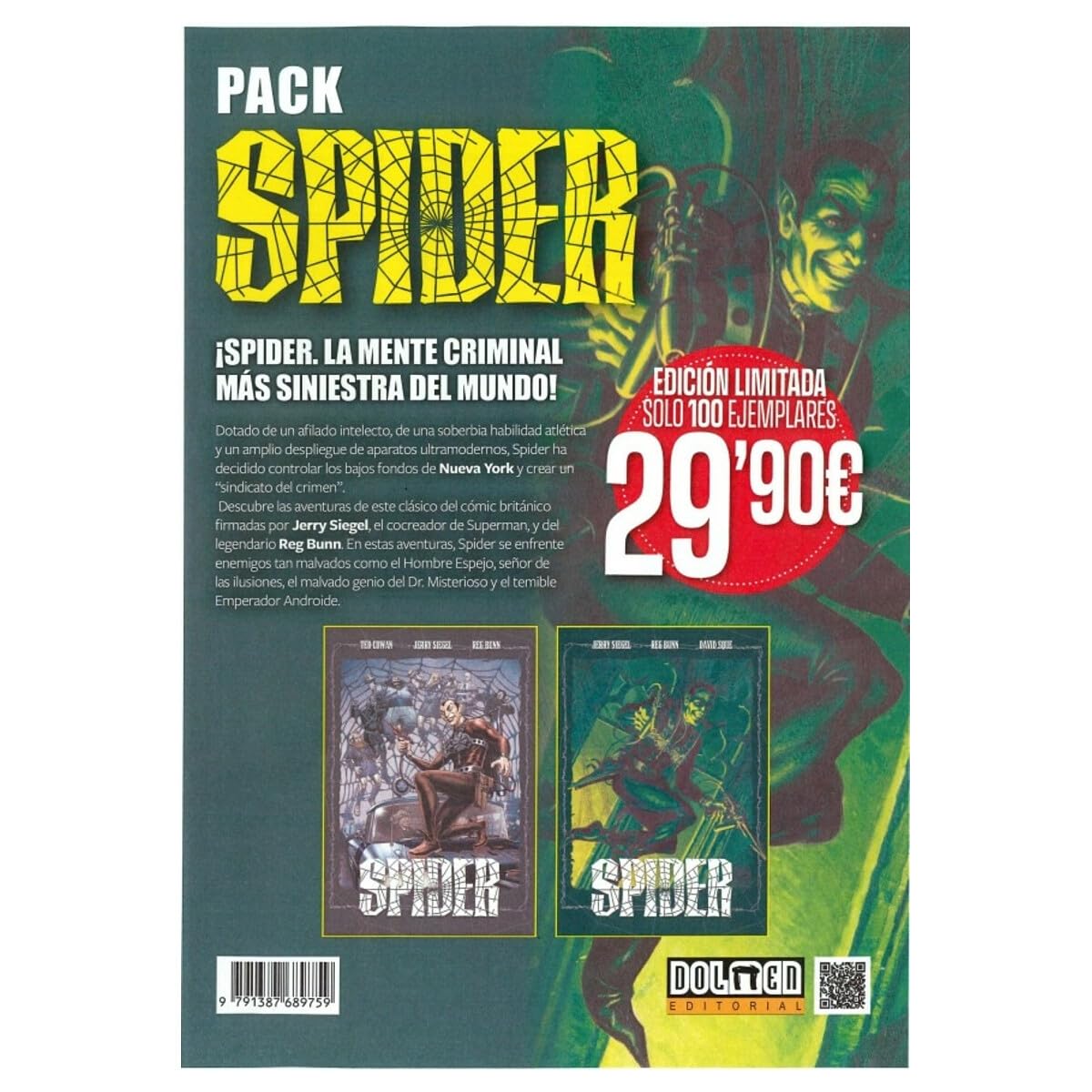 Libro: PACK - SPIDER
