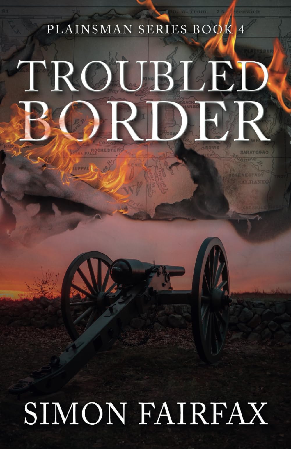 Libro: Troubled Border: A Classsic Western adventure (Plainsman series book 4)
