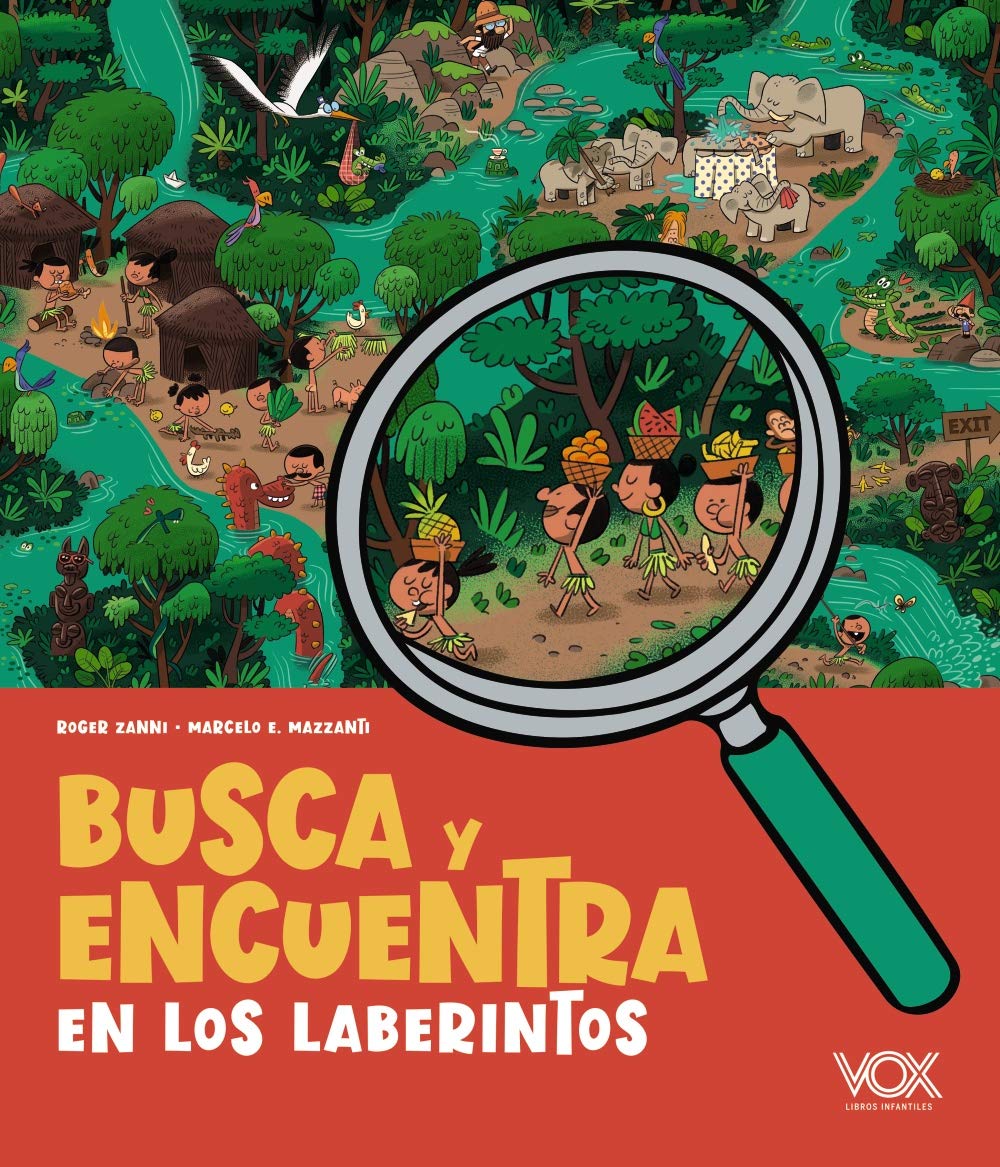 Libro: Busca y encuentra en los laberintos (VOX - Infantil / Juvenil - Castellano - A partir de 5/6 años - Juguemos a...)