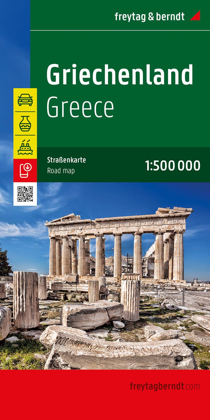 Libro: Greece Road Map 1:500,000