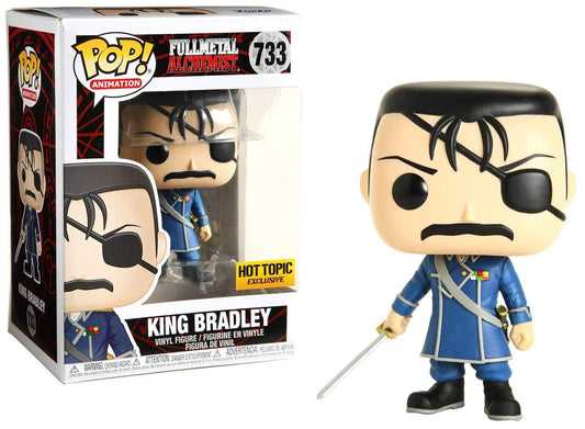 Funko Fullmetal Alchemist Pop! Animation King Bradley Figura de Vinilo Hot Topic Exclusivo Multi None