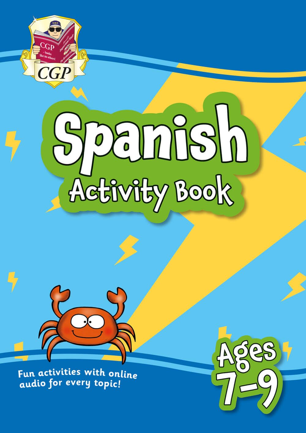 Libro: Spanish Activity Book for Ages 7-9 (with Online Audio) (CGP KS2 Activity Books and Cards)