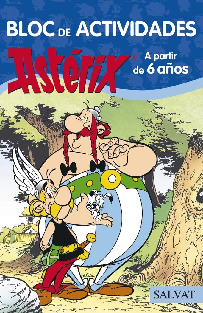Libro: Bloc de actividades Astérix. A partir de 6 años