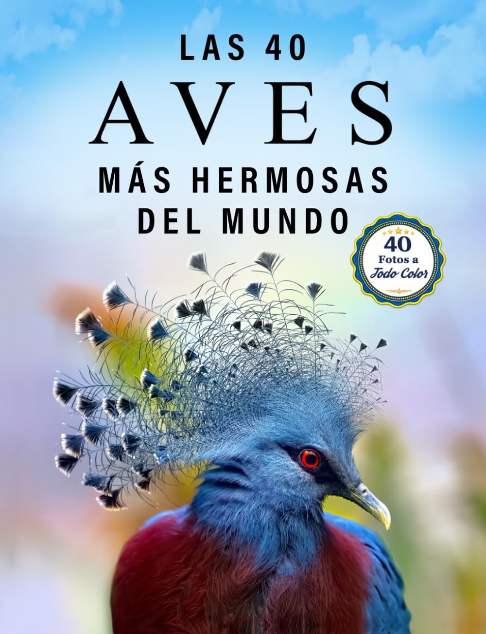 Libro: Las 40 Aves más Hermosas del Mundo: Un Libro de Fotografías a todo Color para Personas Mayores con Alzheimer o Demencia (La serie de libros ilustrados "40 más bellos")