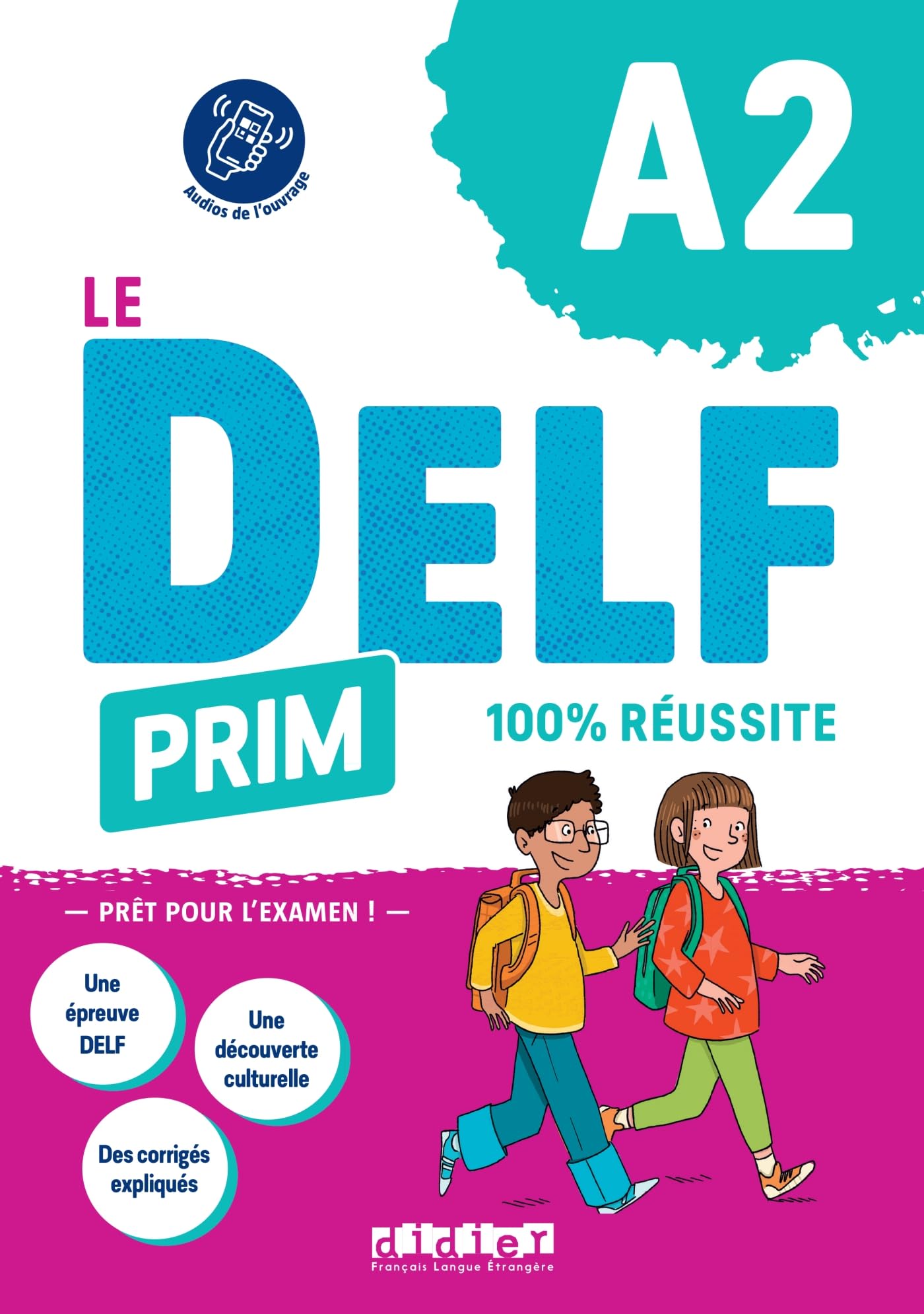 Libro: Le DELF Prim A2 100% réussite - Livre + didierfle.app