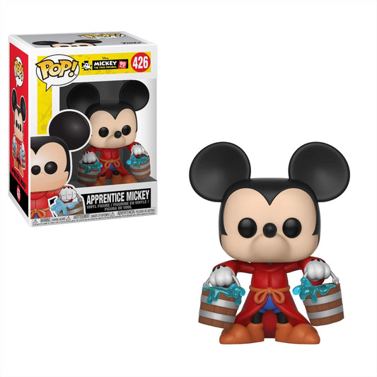 Funko Pop Disney: Mickey's 90Th - Apprentice Mickey Collectible Figura, Multicolor