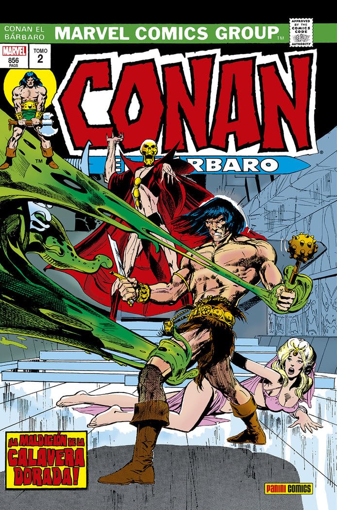 Libro: Conan El Bárbaro 2. La Etapa Marvel Original: ¡LA MALDICIÓN DE LA CALAVERA DORADA!