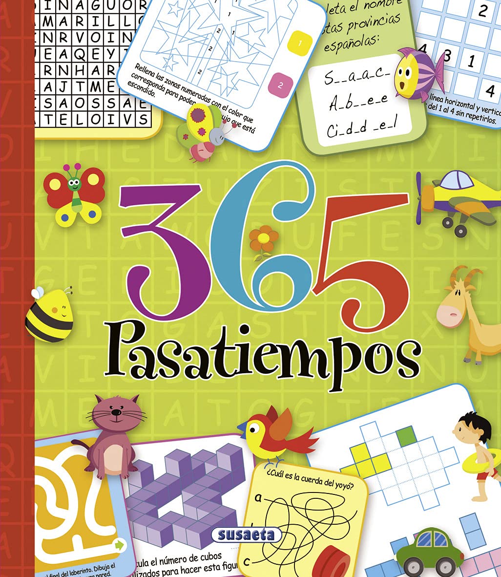 Libro: 365 pasatiempos