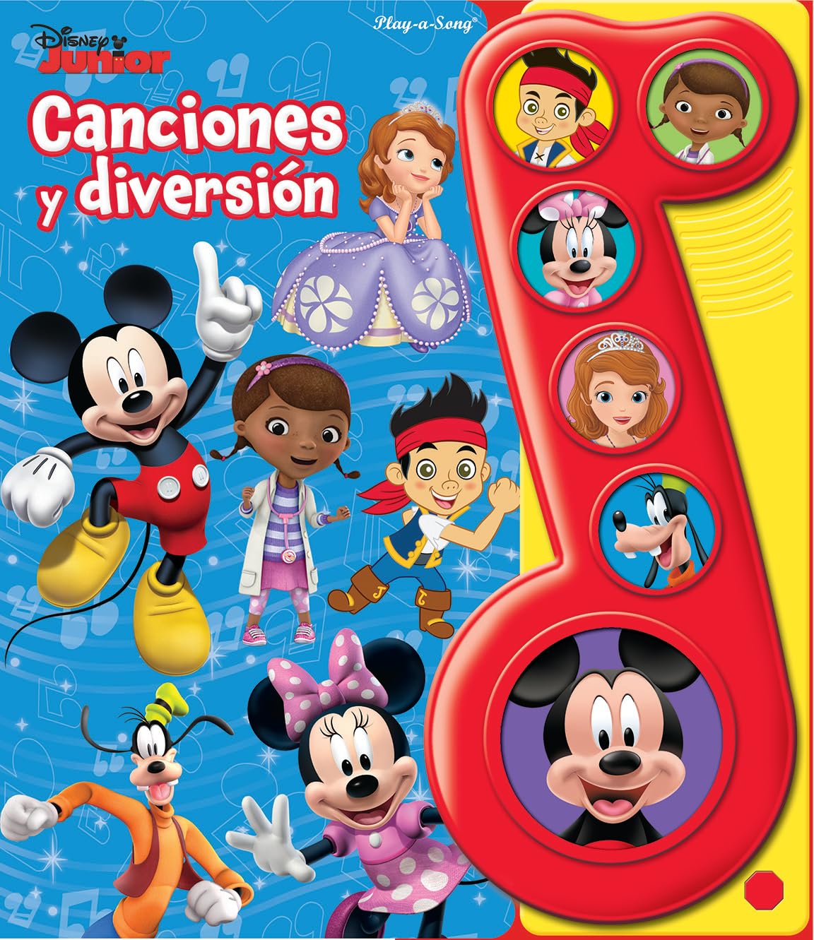 Libro: CANCIONES Y DIVERSIÓN DISNEY JUNIOR (LMN 6B)
