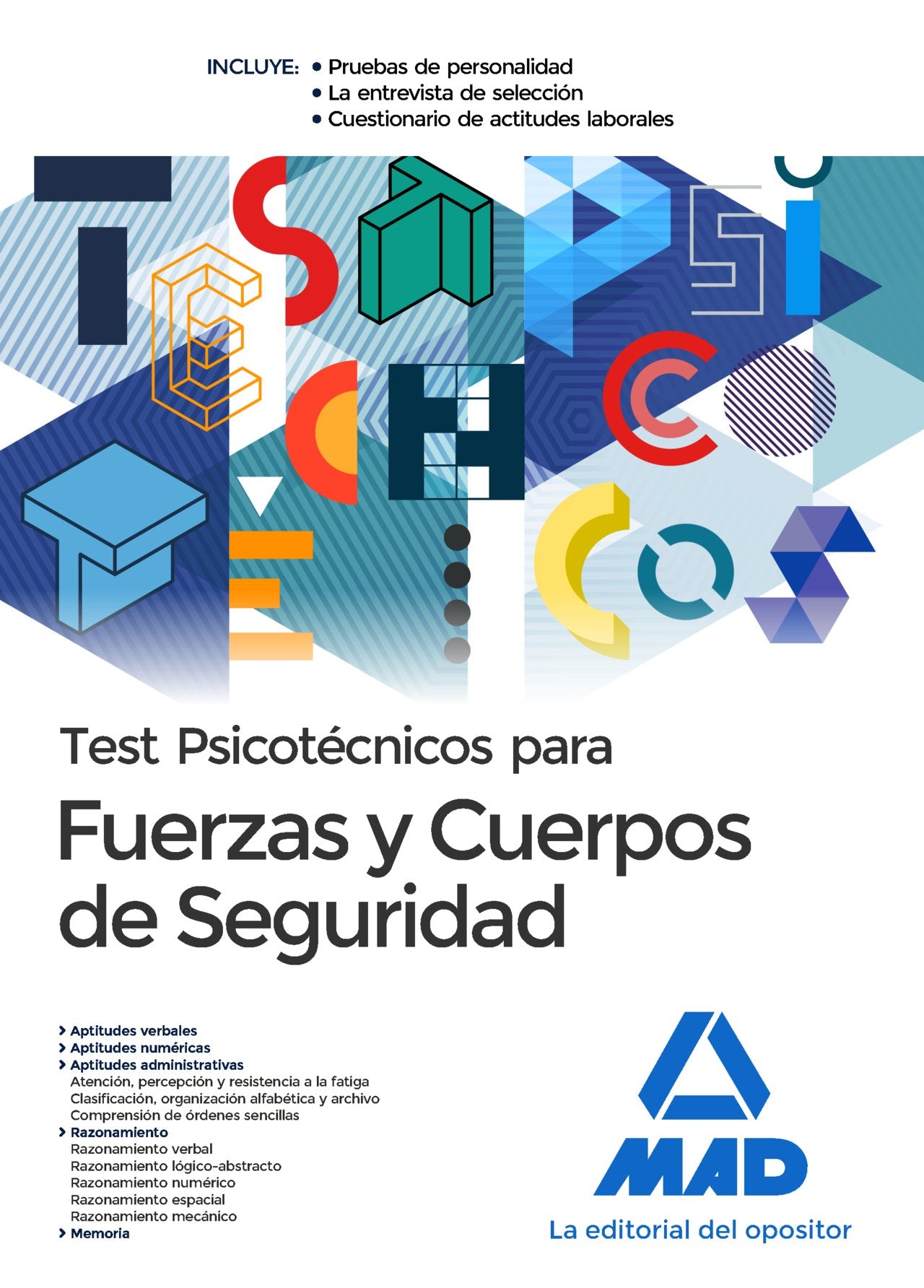 Libro: Test Psicotécnicos para Fuerzas y Cuerpos de Seguridad