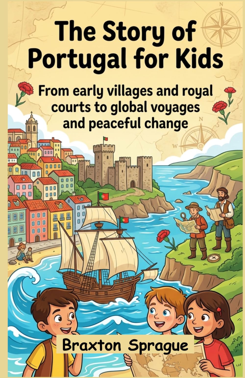 Libro: The Story of Portugal for Kids: From early villages and royal courts to global voyages and peaceful change