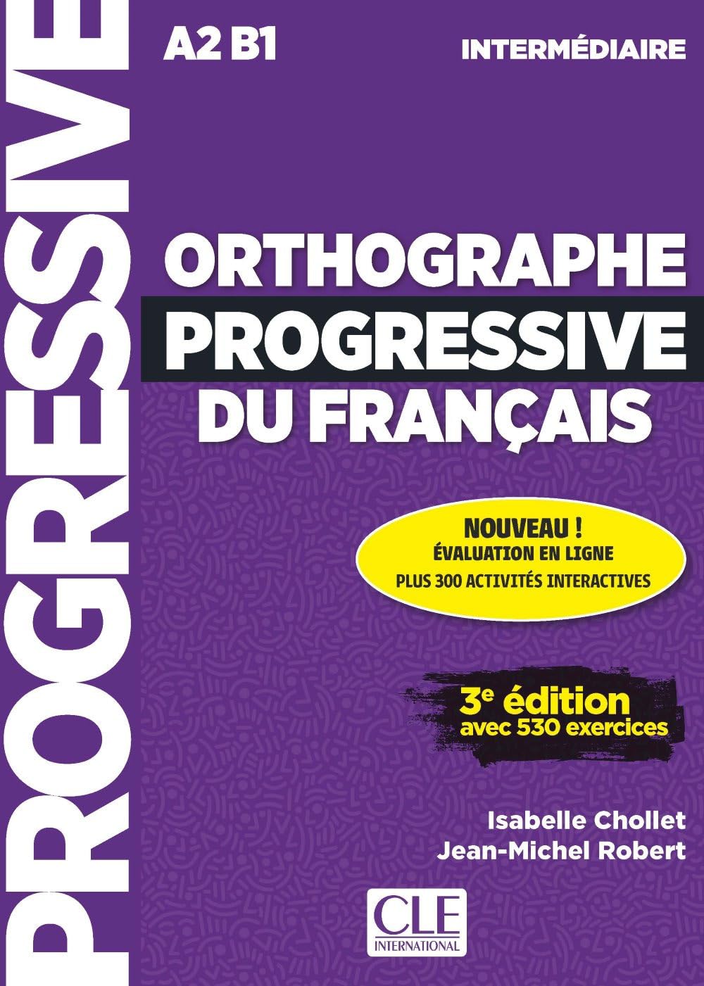 Libro: Orthographe progressif inter. 3e.éd. + appli + CD