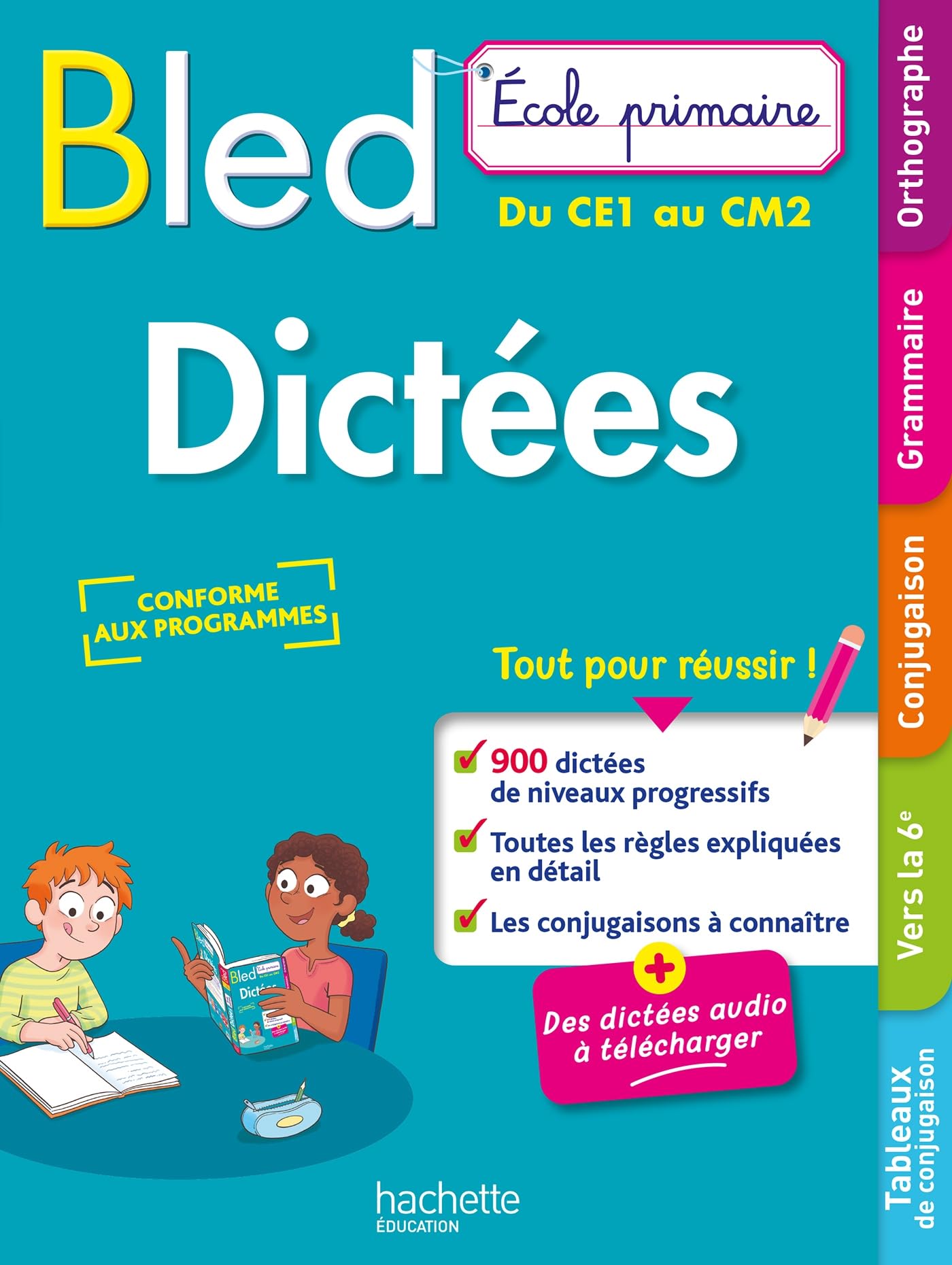 Libro: Bled Dictées: Ecole primaire, du CE1 au CM2