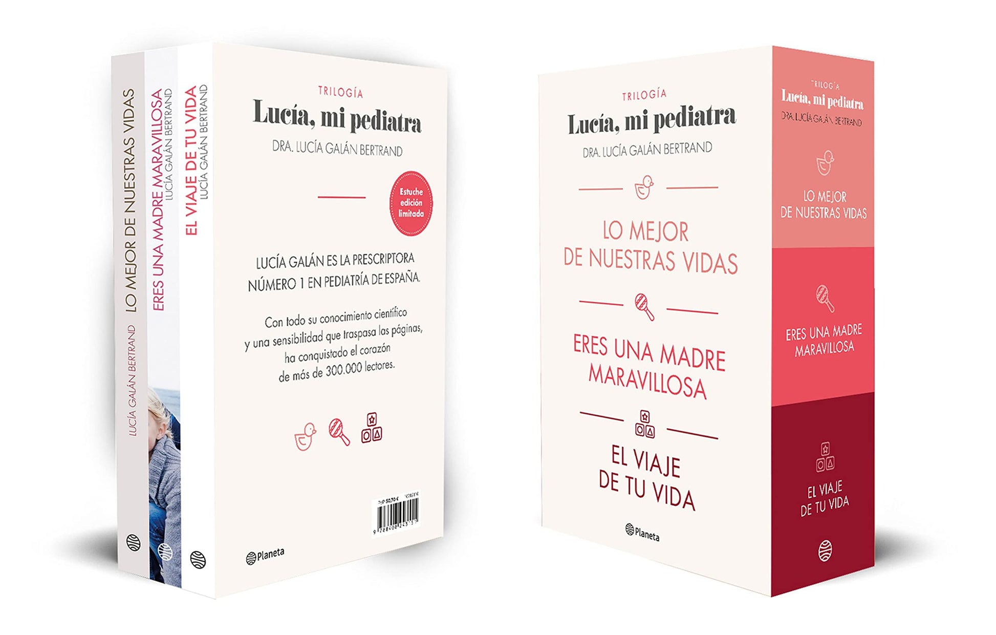 Libro: Estuche Trilogía de Lucía, mi pediatra: Lo mejor de nuestras vidas, Eres una madre maravillosa y El viaje de tu vida (Prácticos)