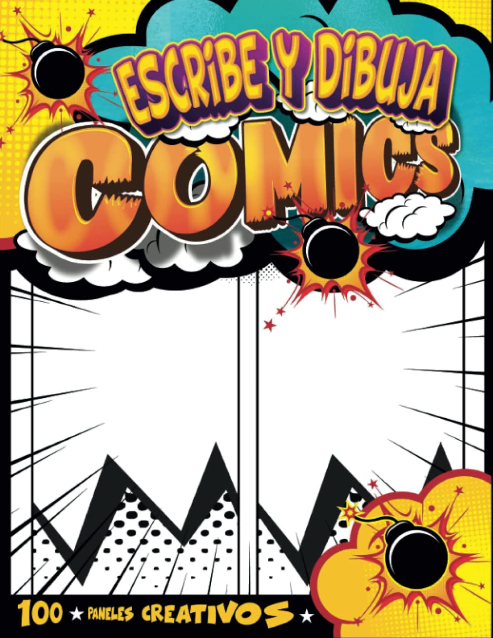 Libro: Cómics Para Niños de 10 A 12 Años: Libro de Manga En Blanco | Escribir Y Dibujar Cómics Para Niños (Spanish Edition)