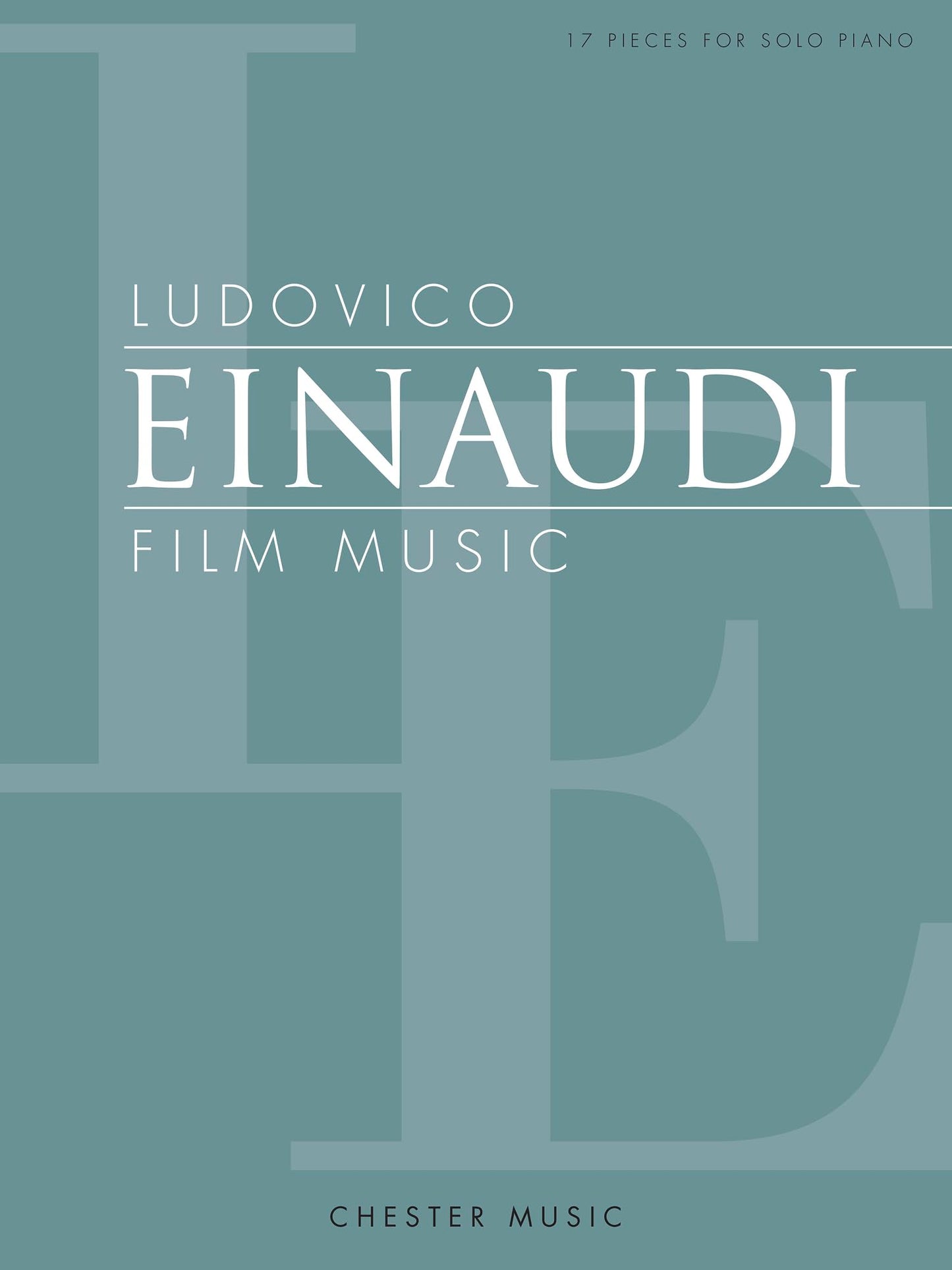Libro: Ludovico Einaudi: Film Music (PIANO)