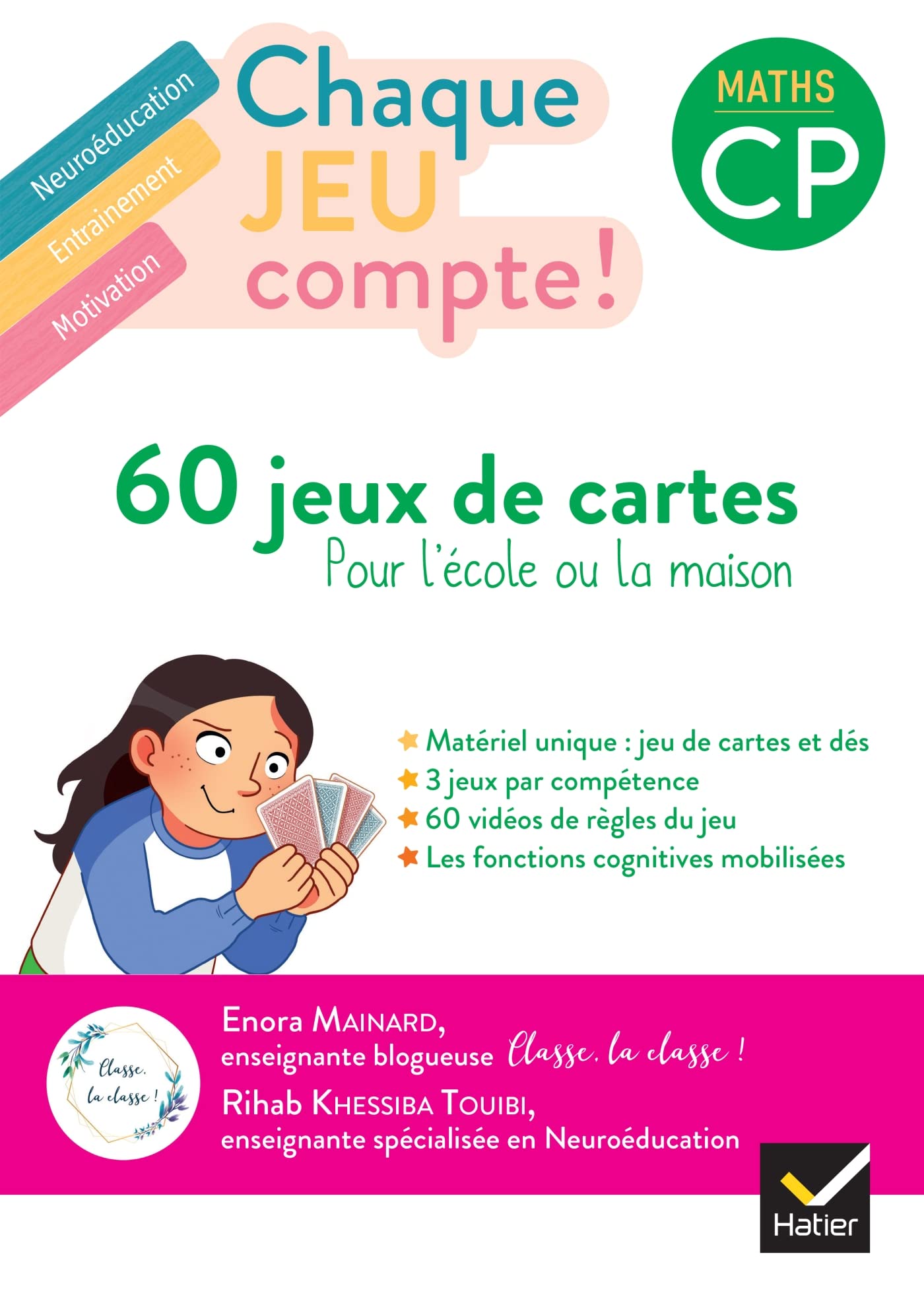 Libro: Chaque jeu compte - Maths CP Ed. 2022 - 60 jeux de cartes