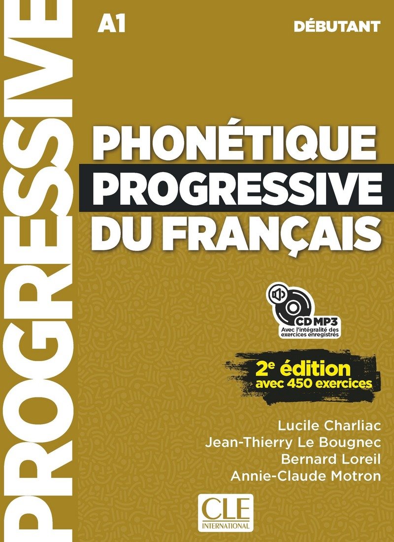 Libro: Phonétique progressive niveau débutant nouvelle couverture