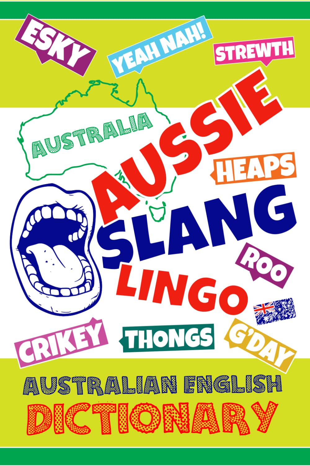 Libro: Aussie Slang Lingo - Australian English Dictionary: Words & Phrases