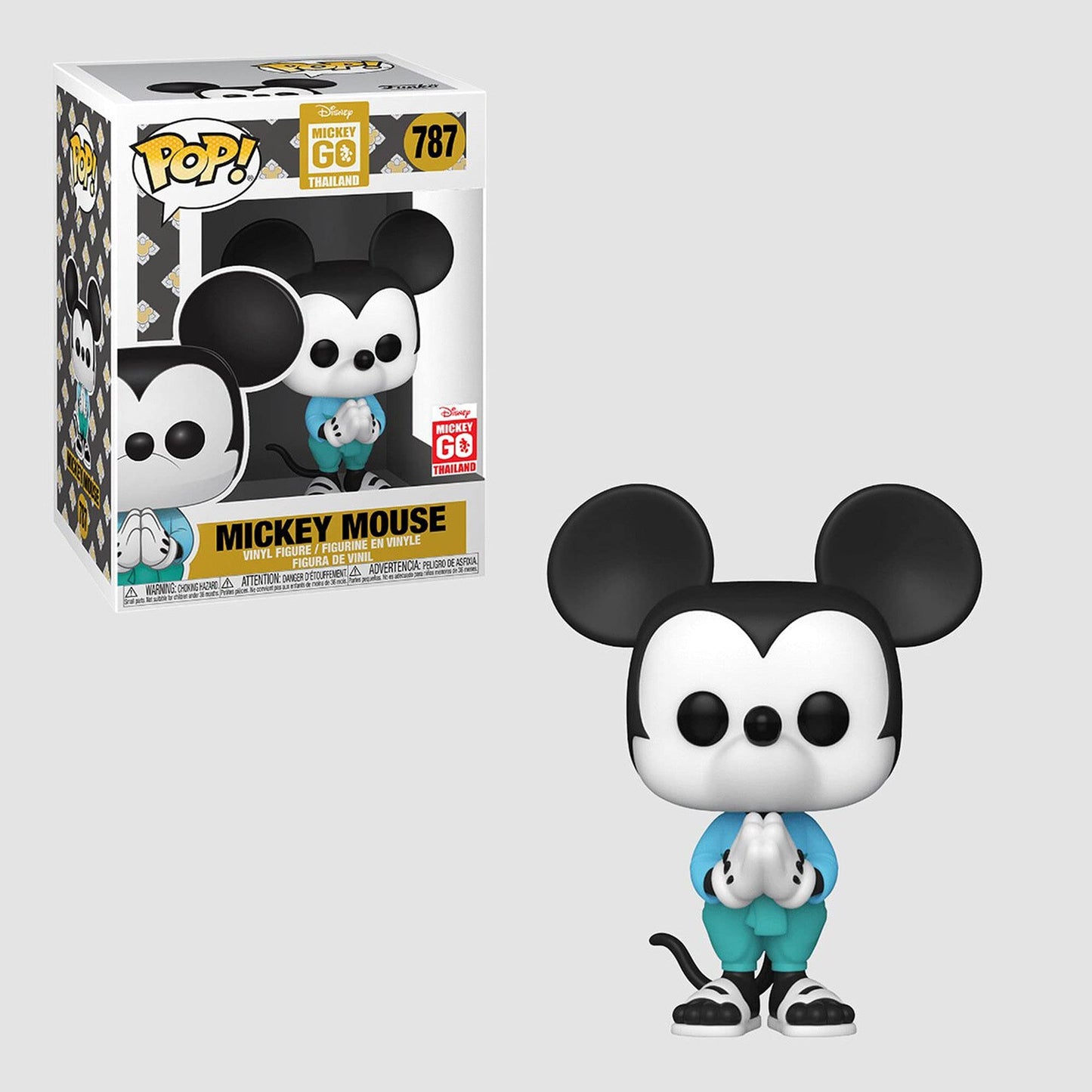 Funko Pop! Disney: Mickey Go - Mickey Mouse #787 Thailand Exclusivo