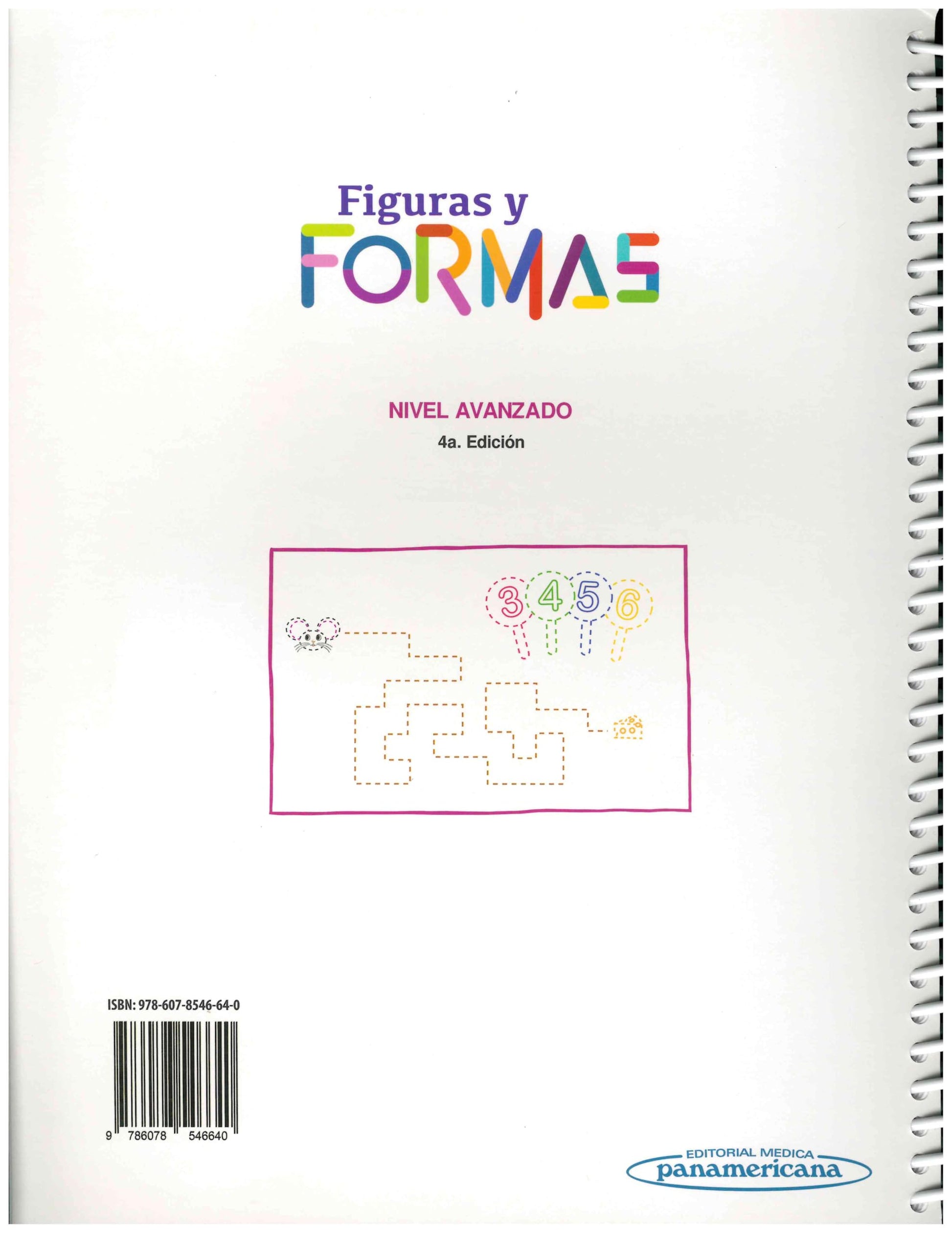 Libro: Figuras Formas Niv.Avanzado 4Ed (+e-book): Programa para el desarrollo de la percepción visual y el aprestamiento preescolar: corporal, objetal y gráfico