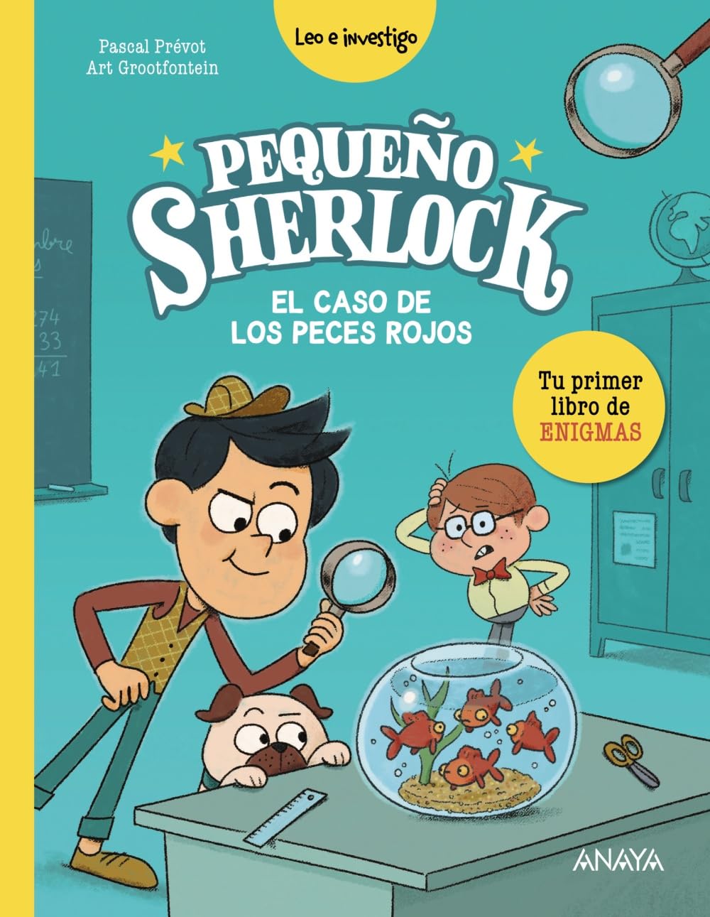 Pequeño Sherlock: El caso de los peces rojos: Tu primer libro de enigmas (LITERATURA INFANTIL - Pequeño Sherlock)