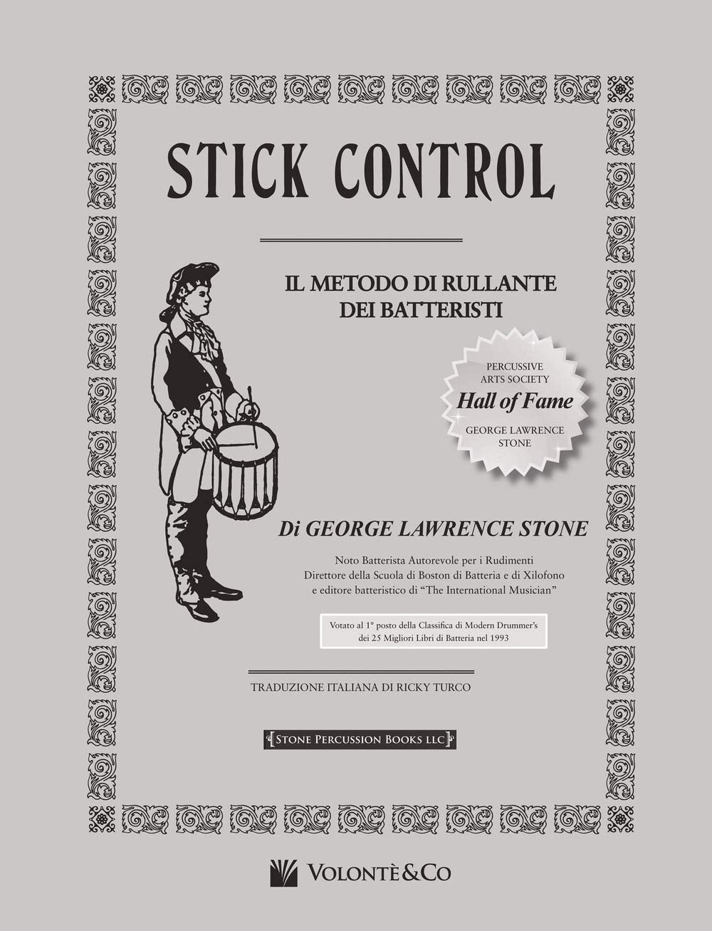 Libro: Stick control. Il metodo di rullante dei batteristi