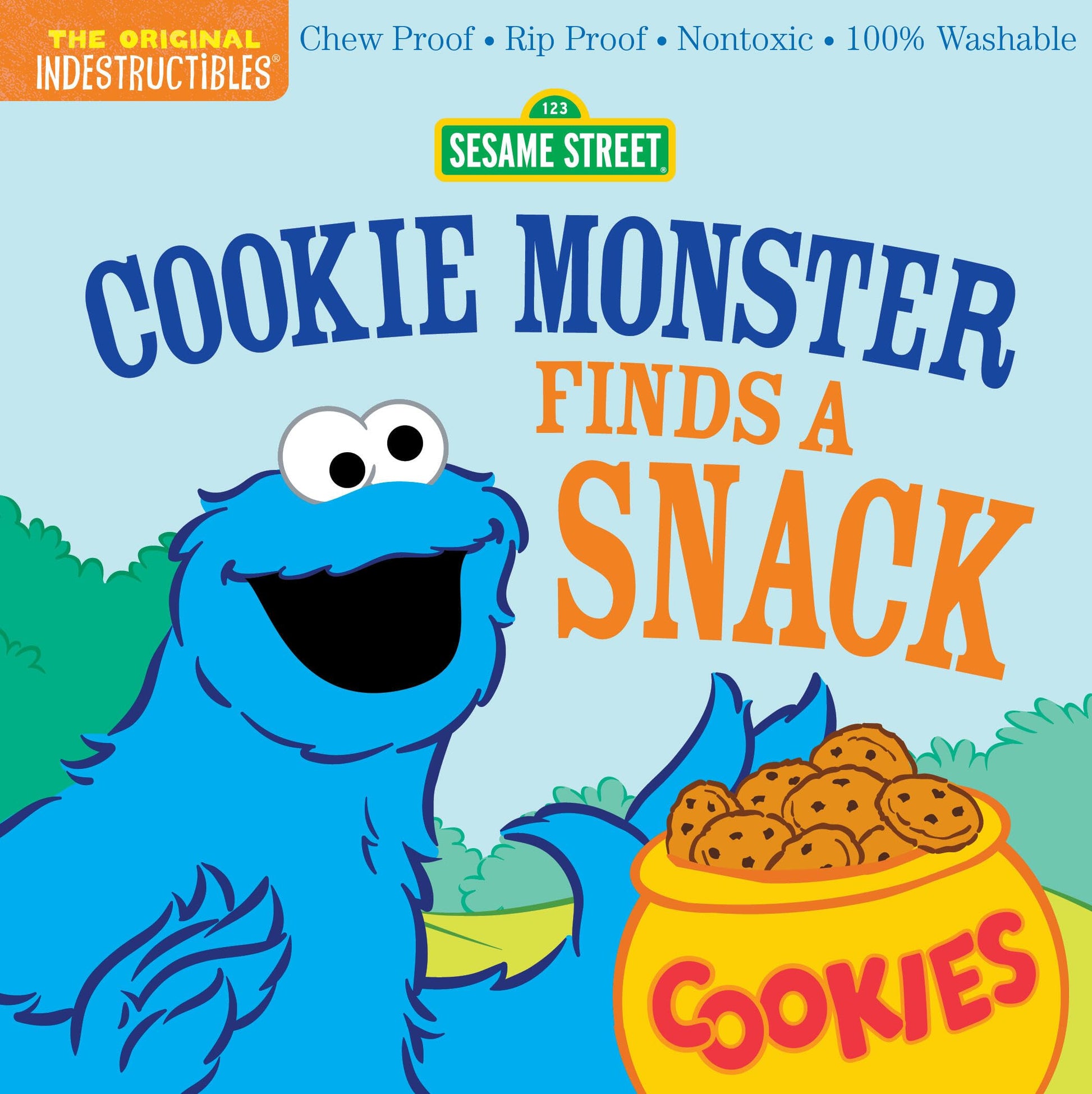 Libro: Indestructibles: Sesame Street: Cookie Monster Finds a Snack: Chew Proof · Rip Proof · Nontoxic · 100% Washable (Book for Babies, Newborn Books, Safe to Chew) (Original Indestructible; Sesame Street)