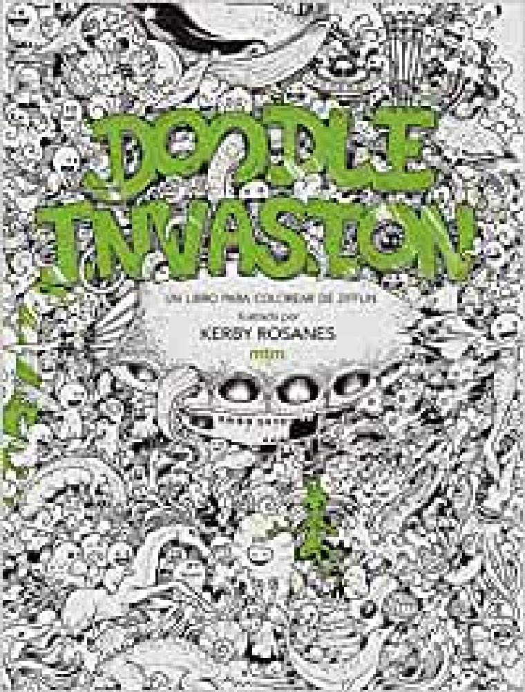 Libro: Doodle Invasion: Un libro para colorear de Ziffin