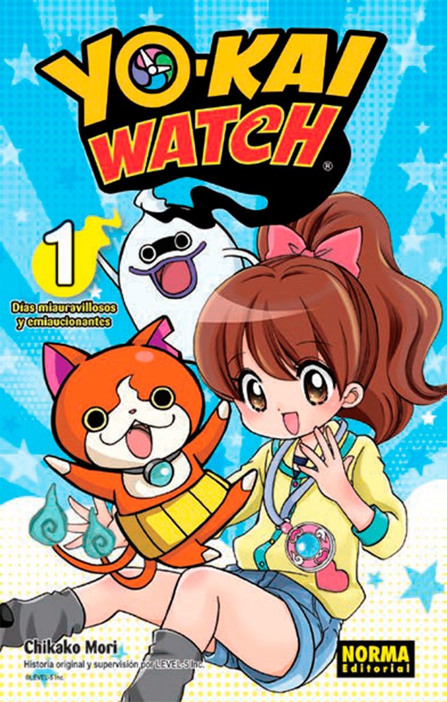 Libro: YOKAI WATCH: 01 DIAS MIAURAVILLOSOS Y EMIAUCIONANTES
