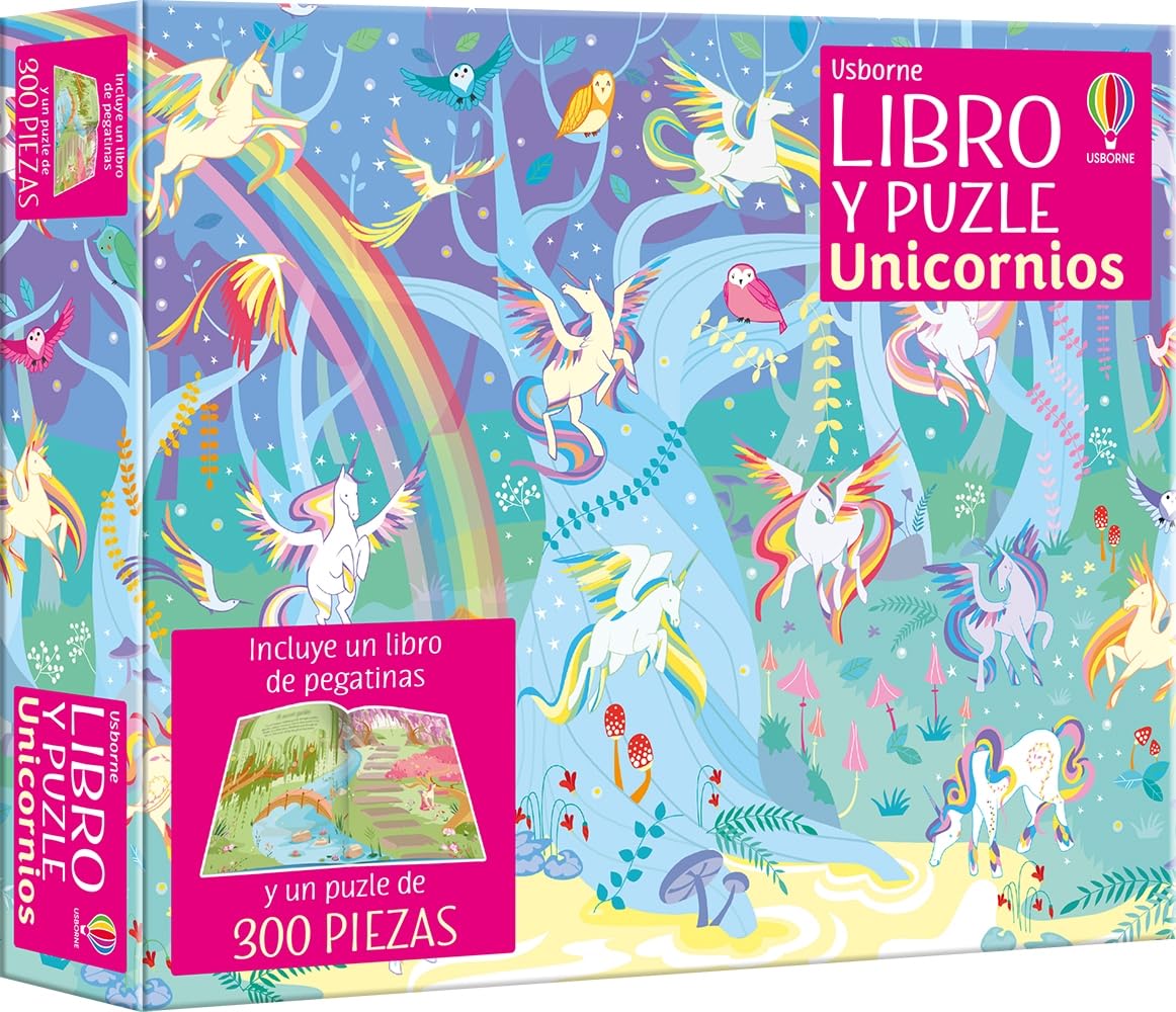 Libro: Unicornios (Libro y puzle)