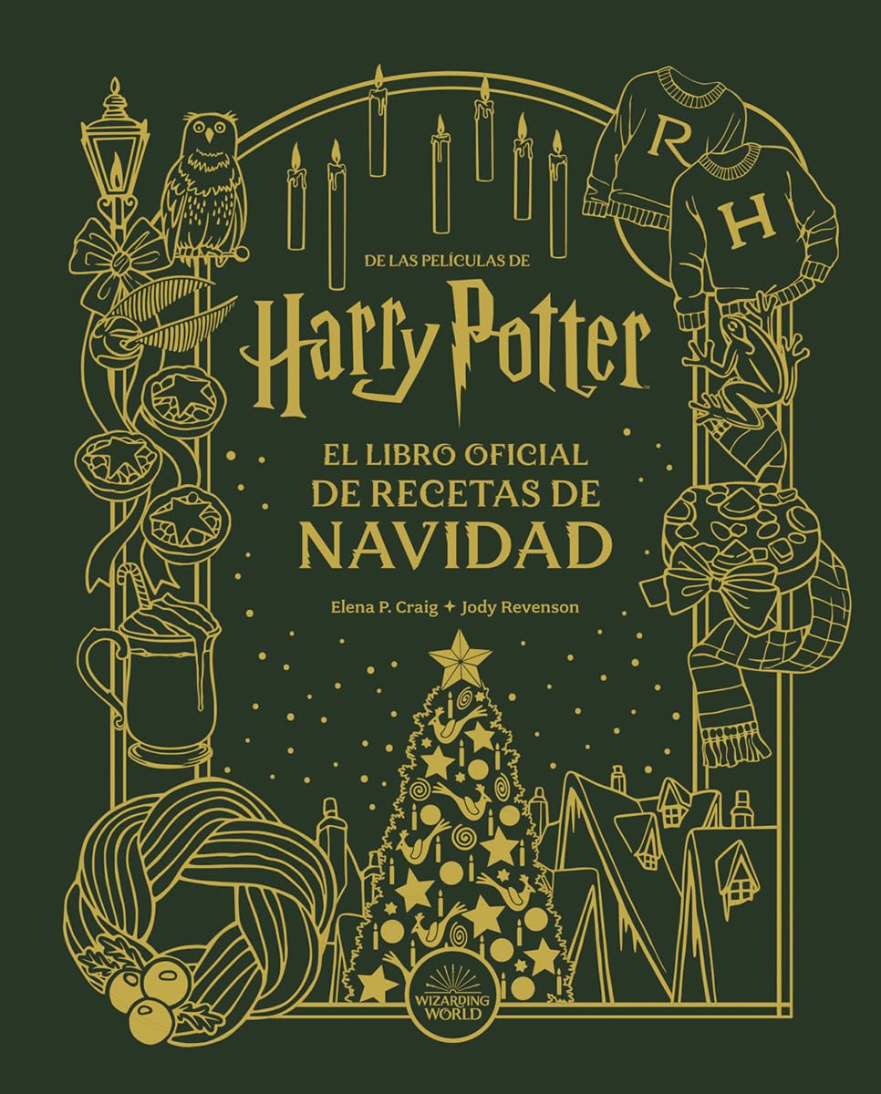 Libro: HARRY POTTER: EL LIBRO OFICIAL DE RECETAS DE NAVIDAD