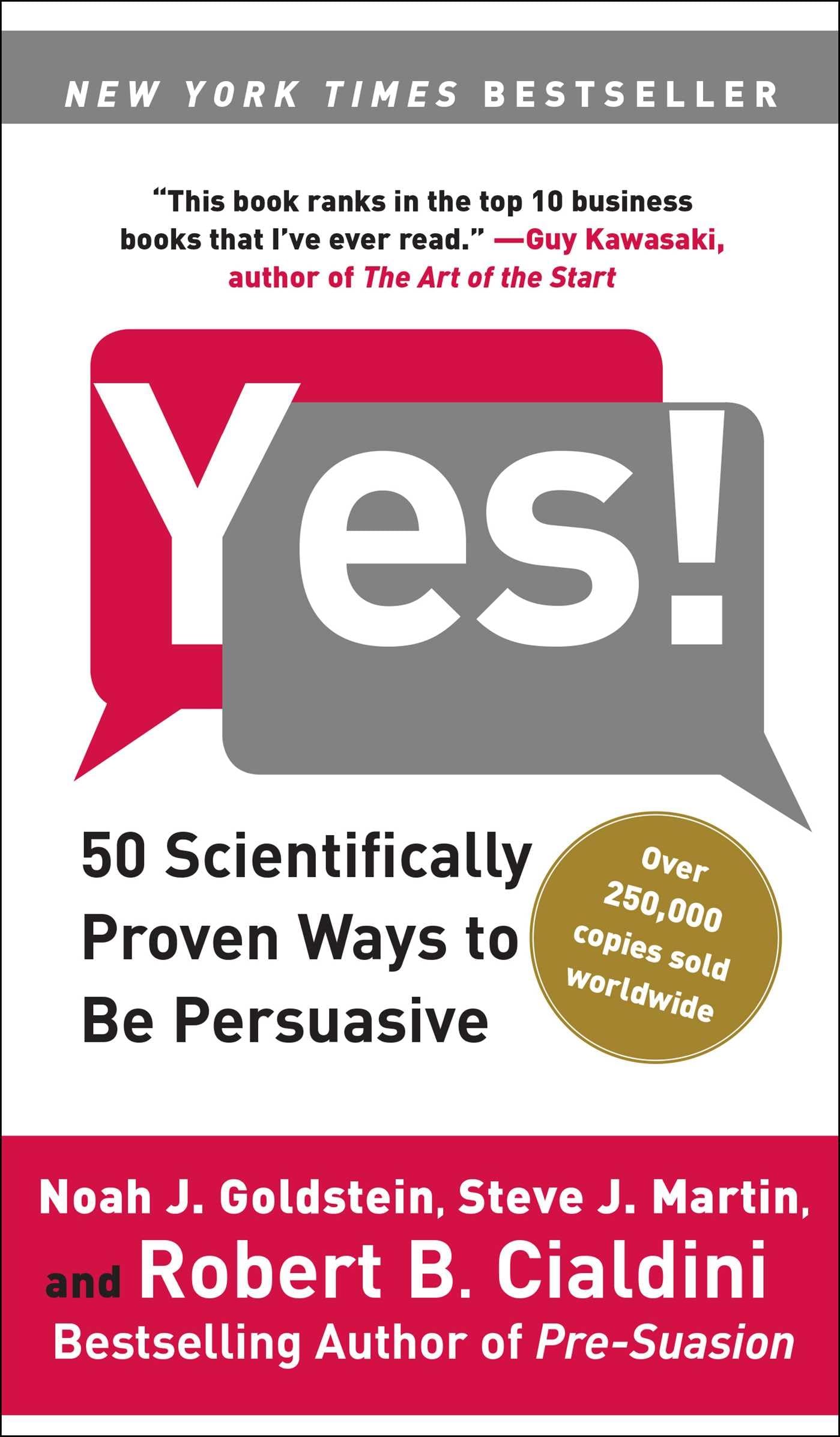 Libro: Yes!: 50 Scientifically Proven Ways to Be Persuasive