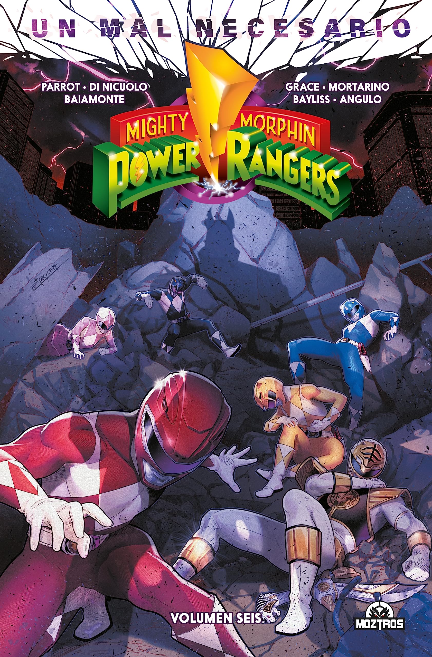 Libro: Mighty Morphin Power Rangers