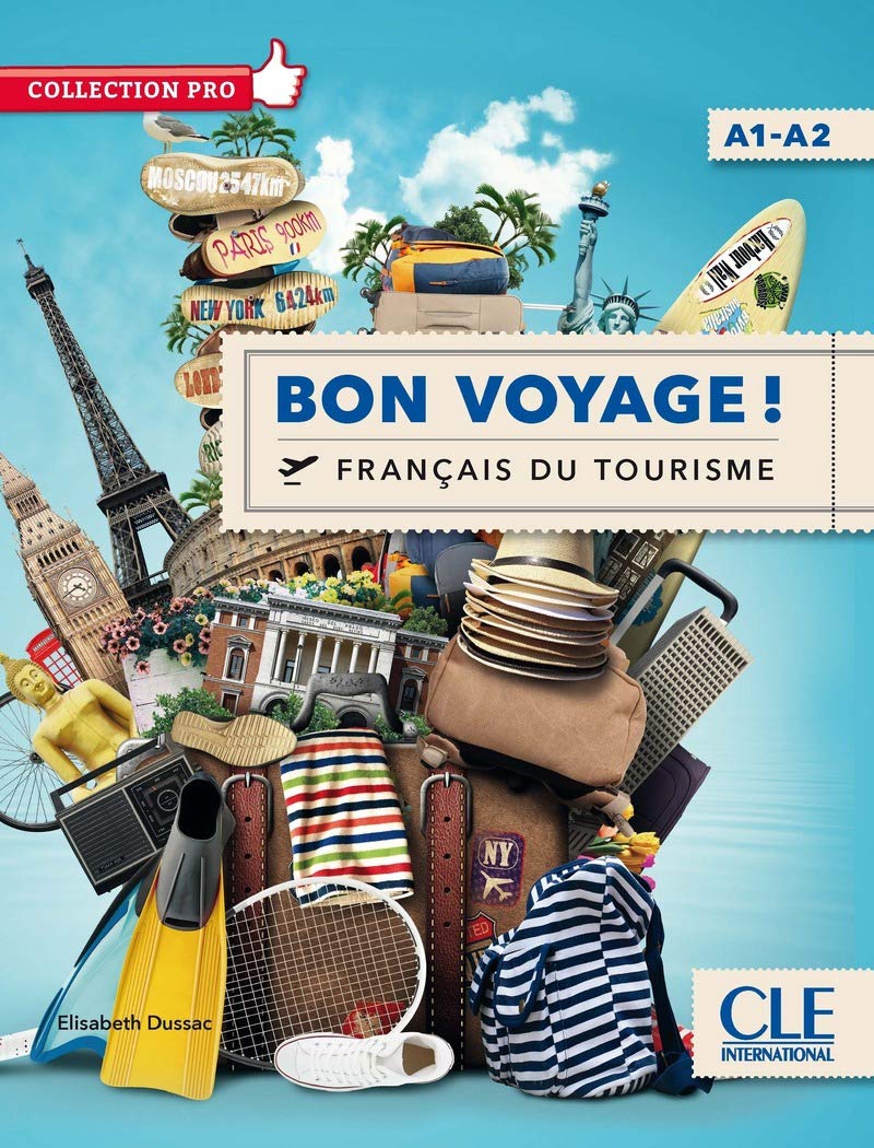 Libro: Bon voyage ! Français du tourisme A1-A2 Collection pro + DVD