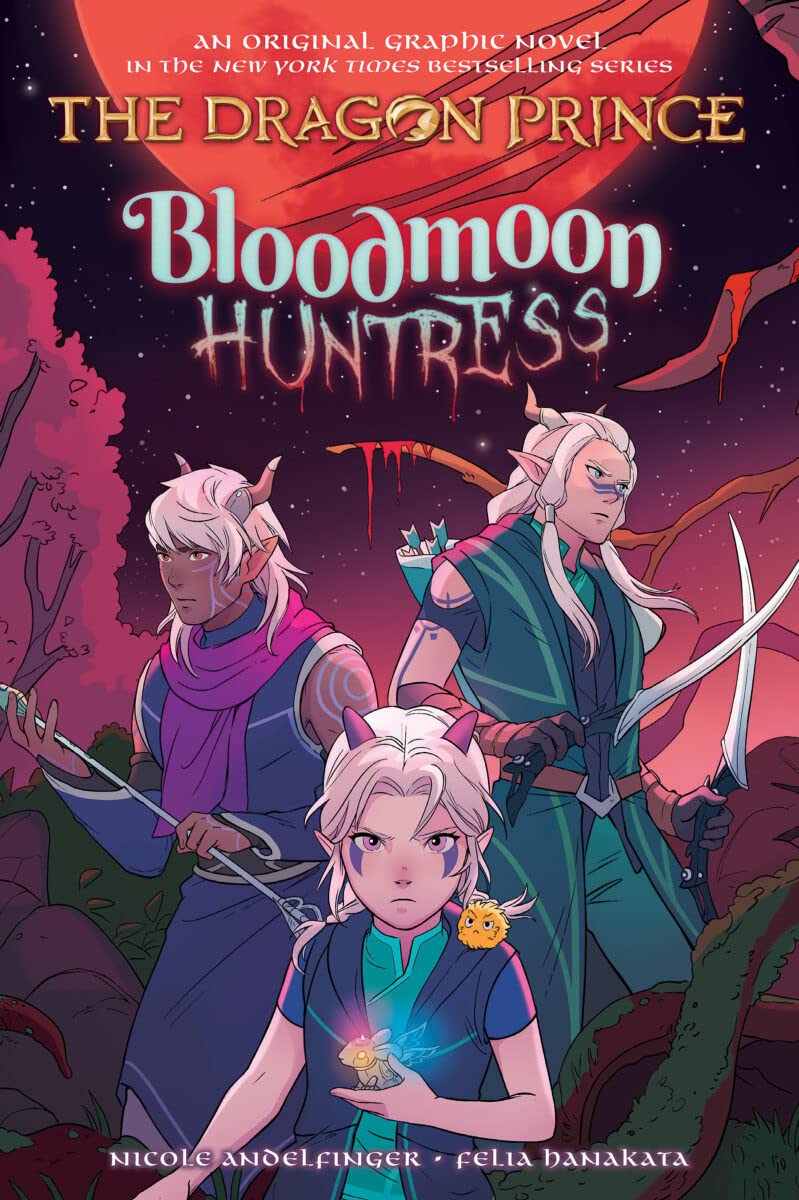 Libro: Bloodmoon Huntress: A Graphic Novel (The Dragon Prince Graphic Novel #2) (2)