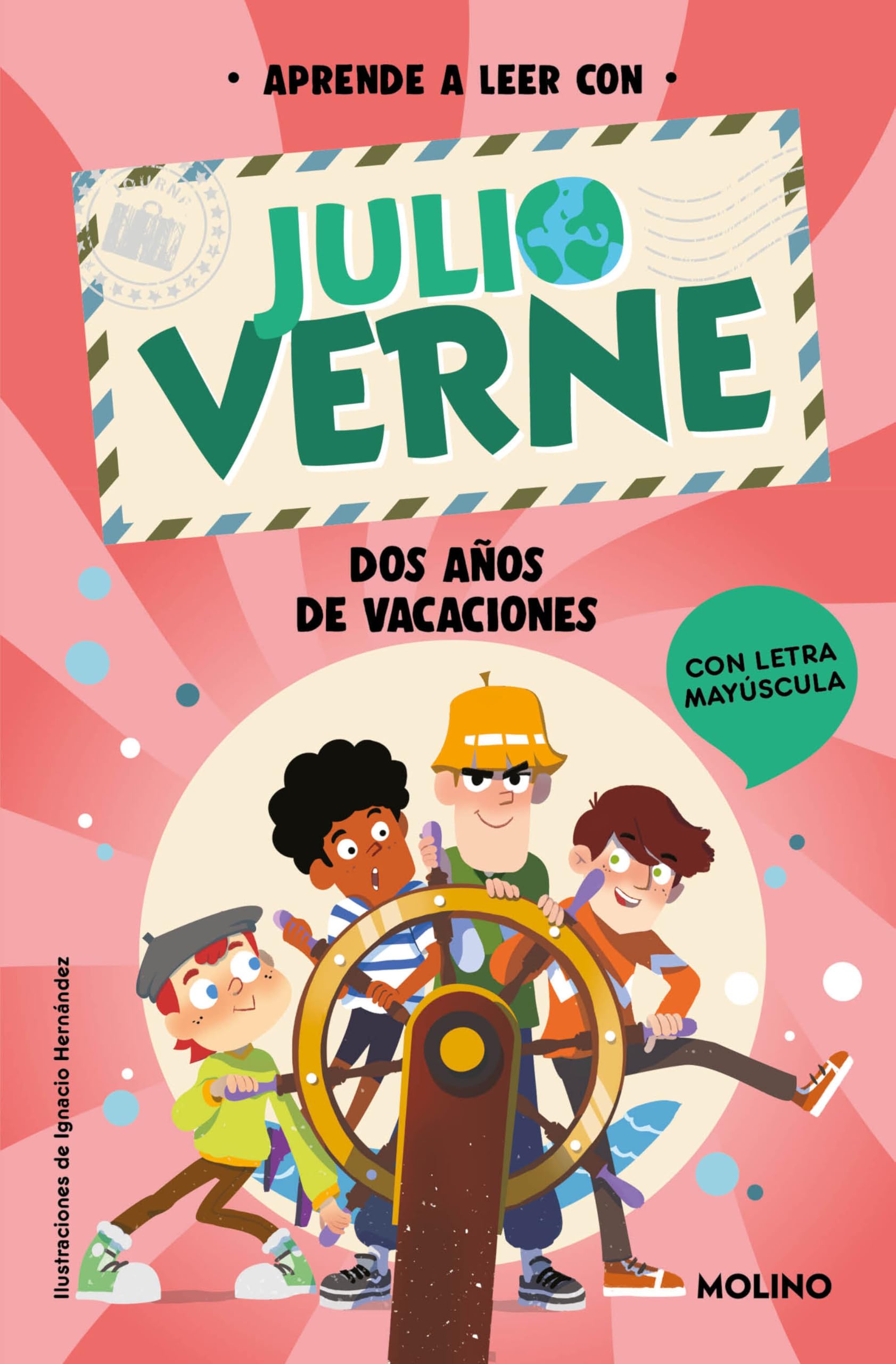 Libro: Aprende a leer con Julio Verne - Dos años de vacaciones