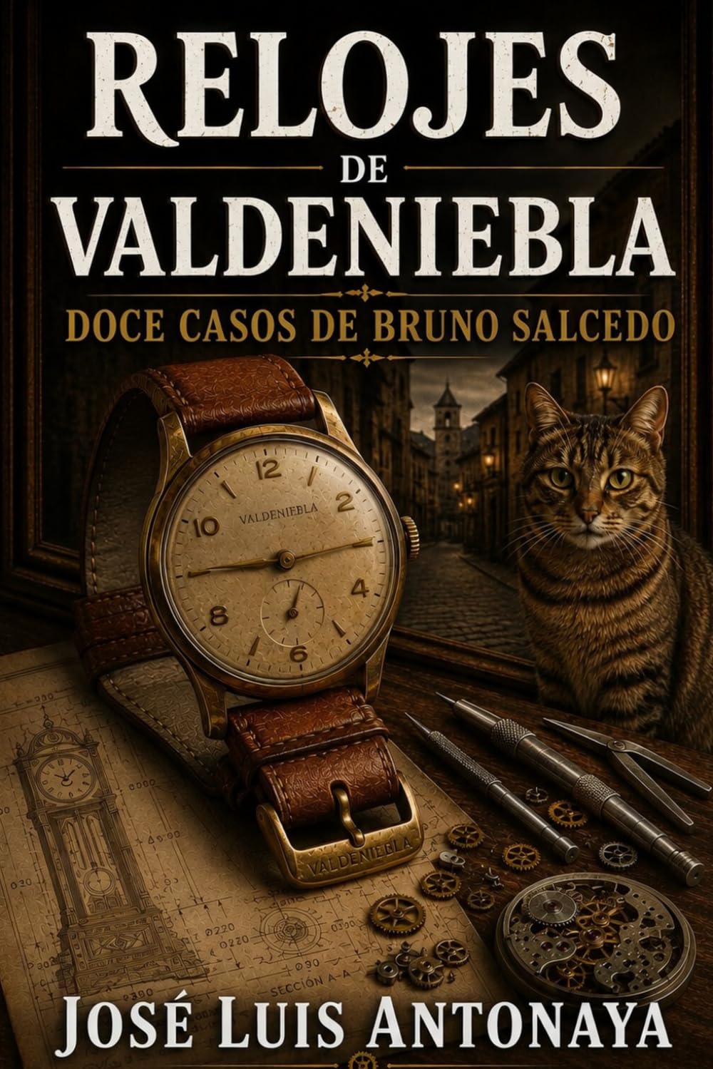 Libro: RELOJES DE VALDENIEBLA: Doce casos de Bruno Salcedo.