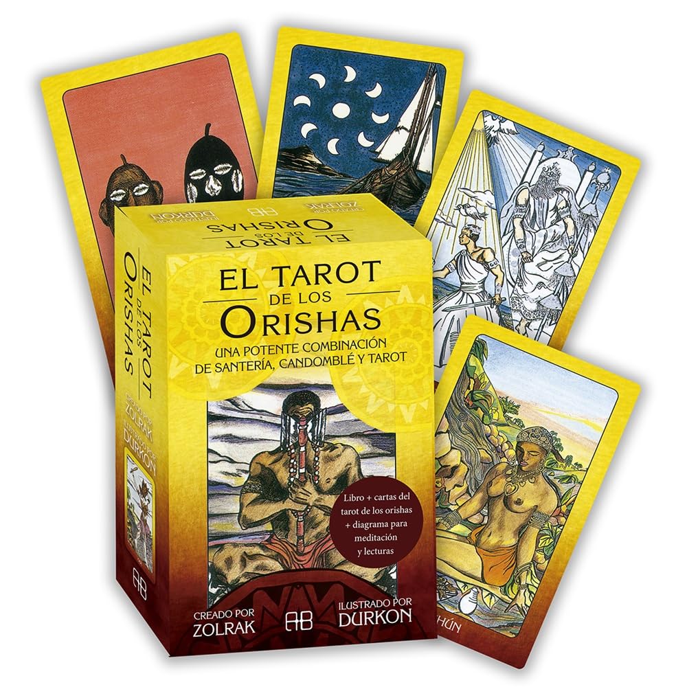 Libro: El tarot de los Orishas: Una potente combinación de santería, candomblé y tarot (ADIVINACION-TAROT-JUEGOS)