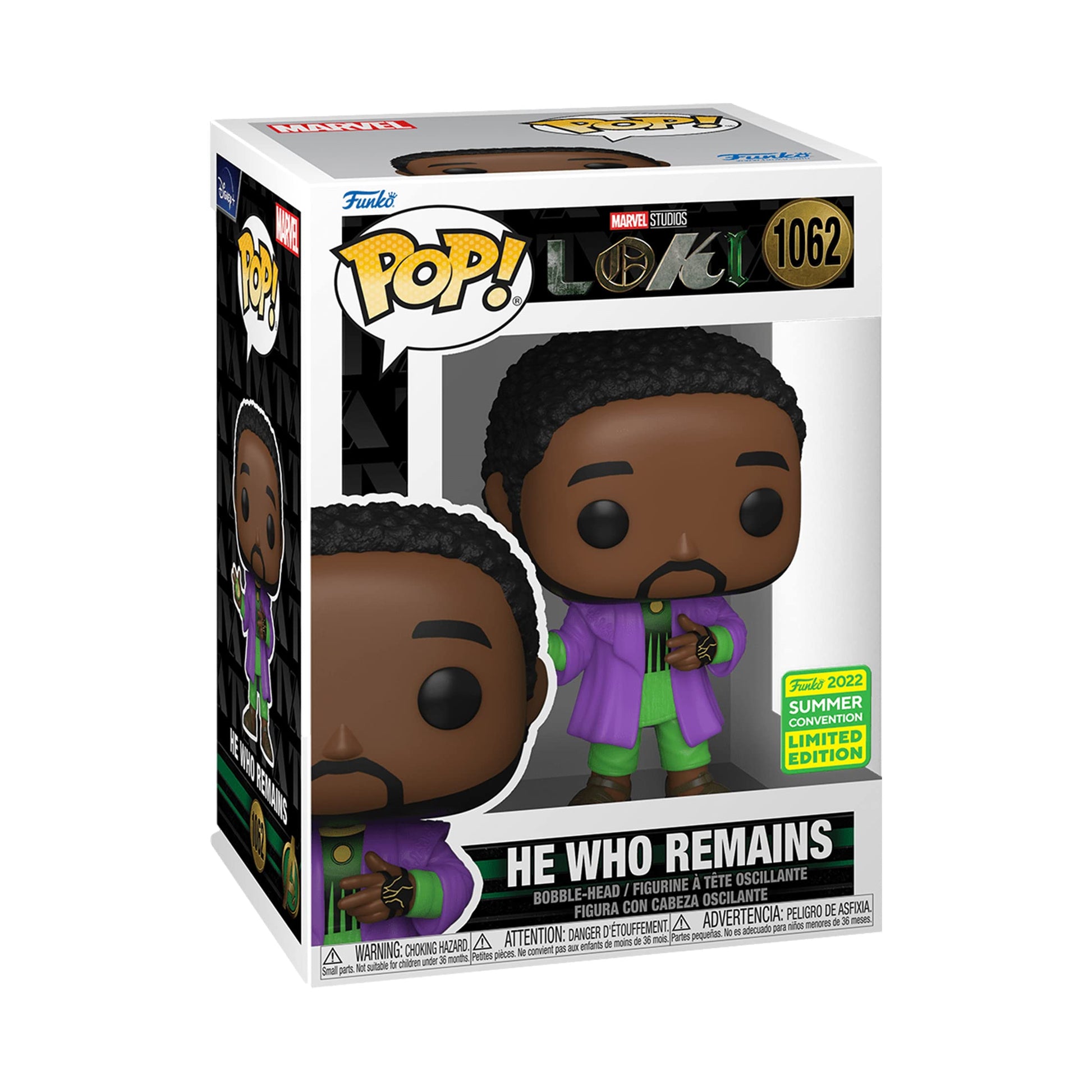 Funko Pop: POP Marvel: Loki - He Who Remains (SDCC 2022 Convención de Verano Exclusivo)