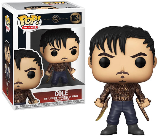 Funko POP Movies: Mortal Kombat - Cole Young Figura de Vinilo