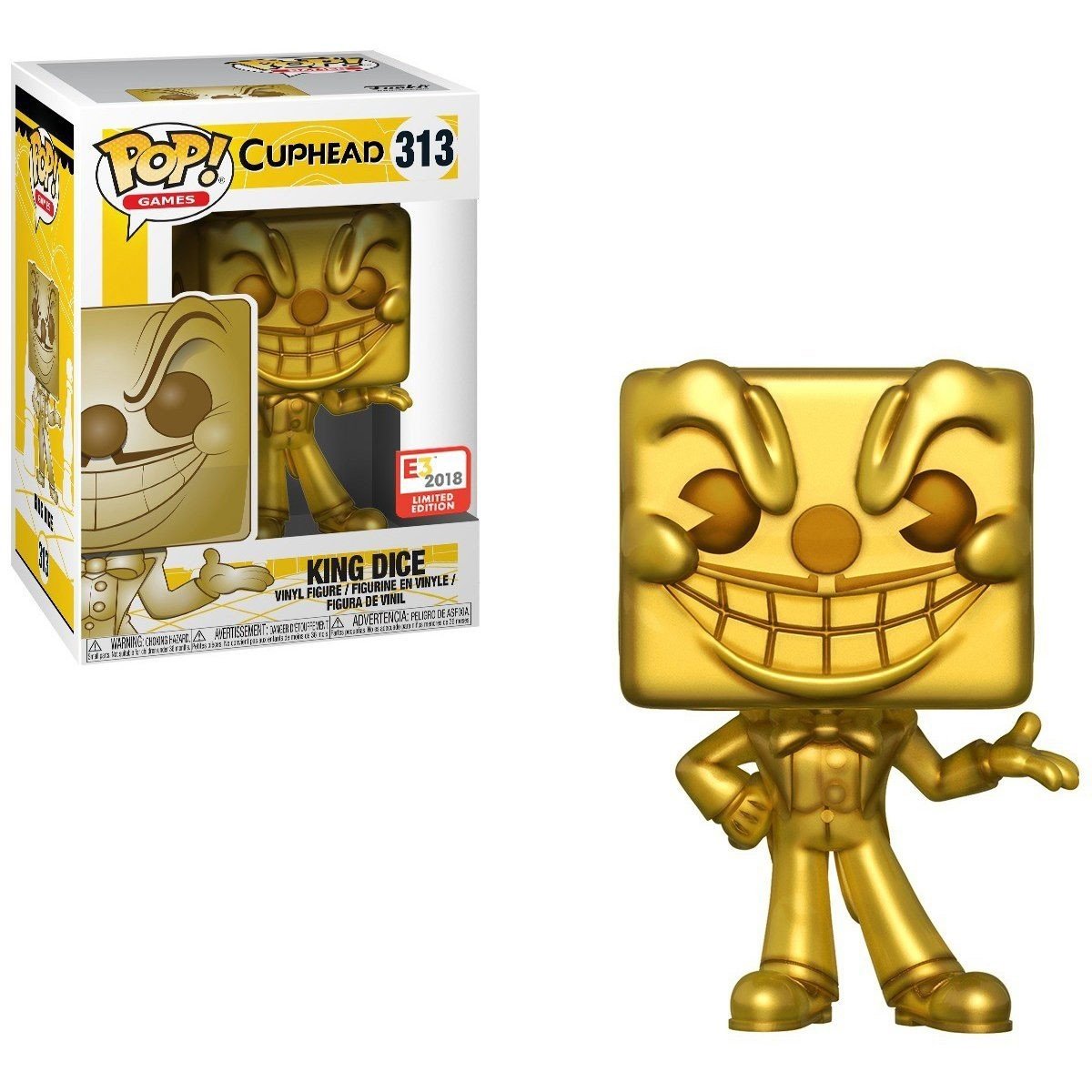 Funko Pop! Videojuegos #313 Dorado King Dice (2018 E3 Exclusivo)