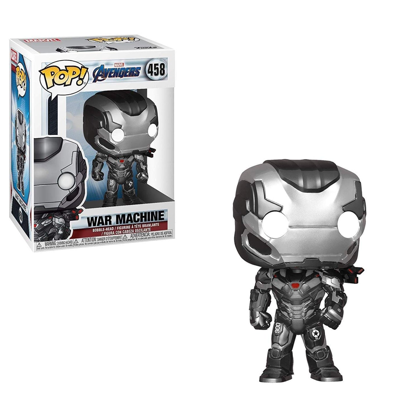 Funko Pop!: Avengers Endgame: War Machine, Multi - Collectible Figura de Vinilo