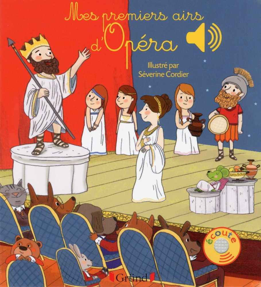 Libro: Mes premiers airs d'opéra - Livre sonore avec 6 puces avec les extraits originaux - Dès 1 an